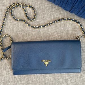 Prada Saffiano Wallet on Chain bag